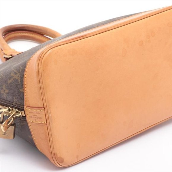 Louis Vuitton Alma Pm Brown Monogram Canvas Shoulder Bag - Picture 11 of 11
